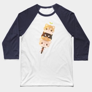 Shiba Dango Baseball T-Shirt